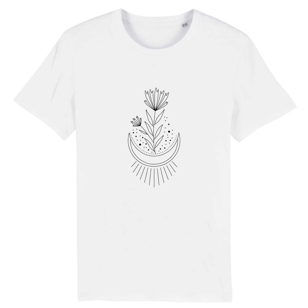Flower moon / T-shirt Unisexe - Coton BIO