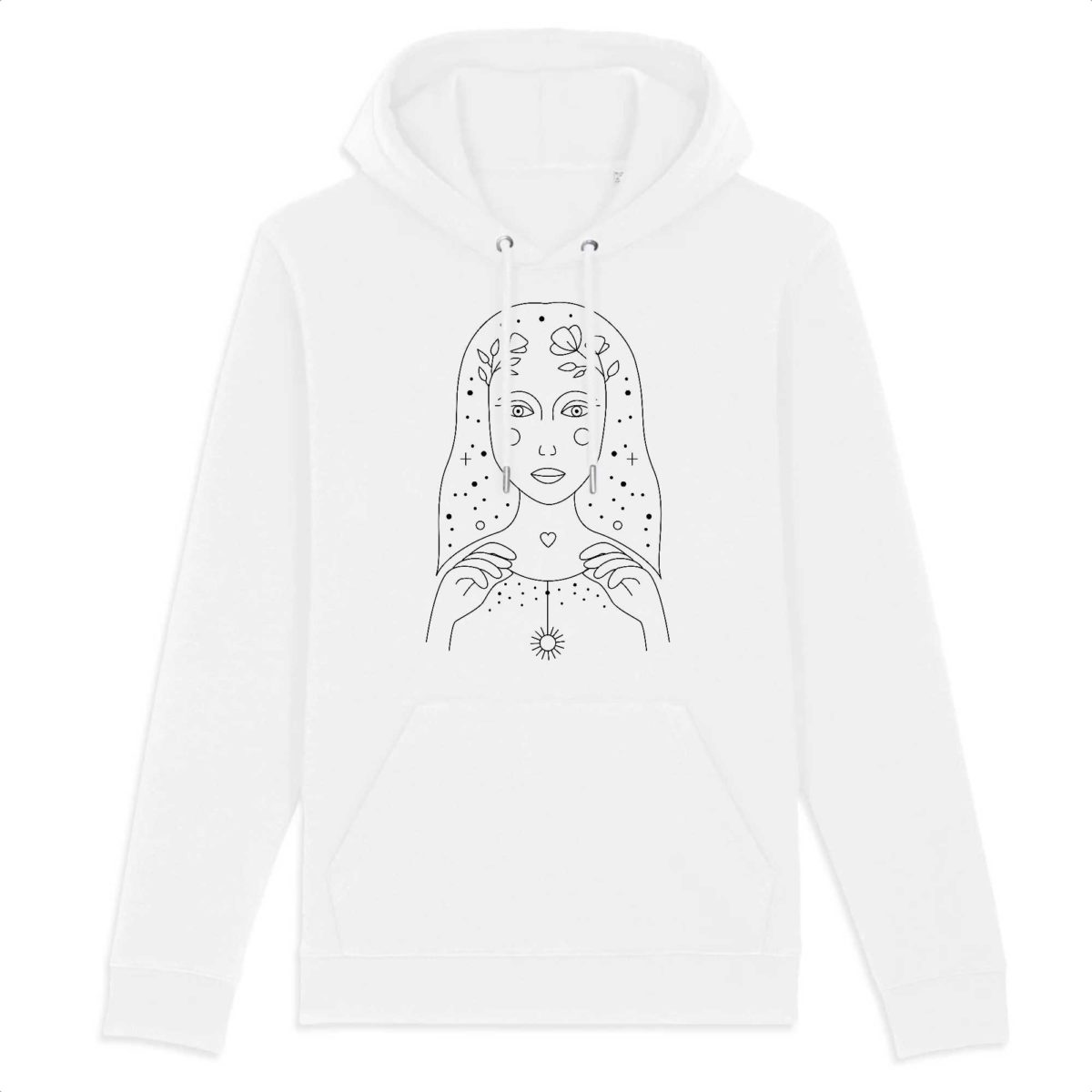 Du00e9esse sacru00e9e / Sweat u00e0 capuche BIO Unisexe