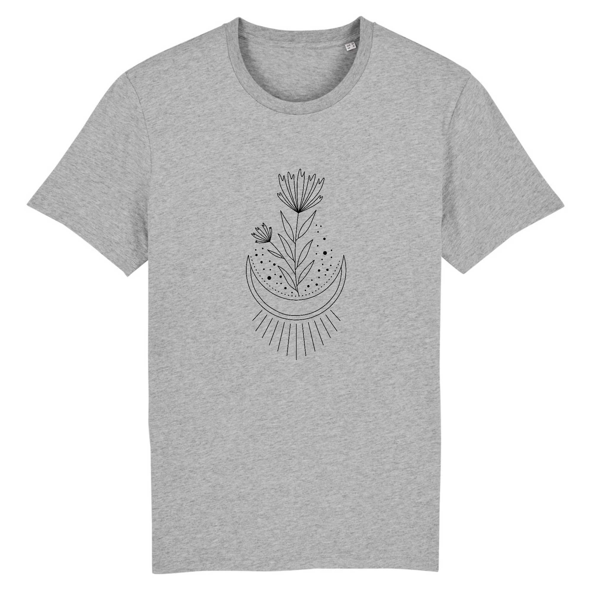 Flower moon / T-shirt Unisexe - Coton BIO