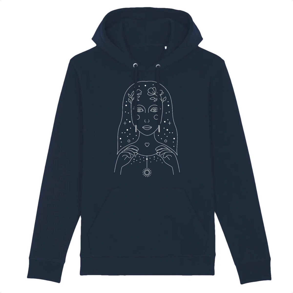 Du00e9esse sacru00e9e / Sweat u00e0 capuche BIO Unisexe