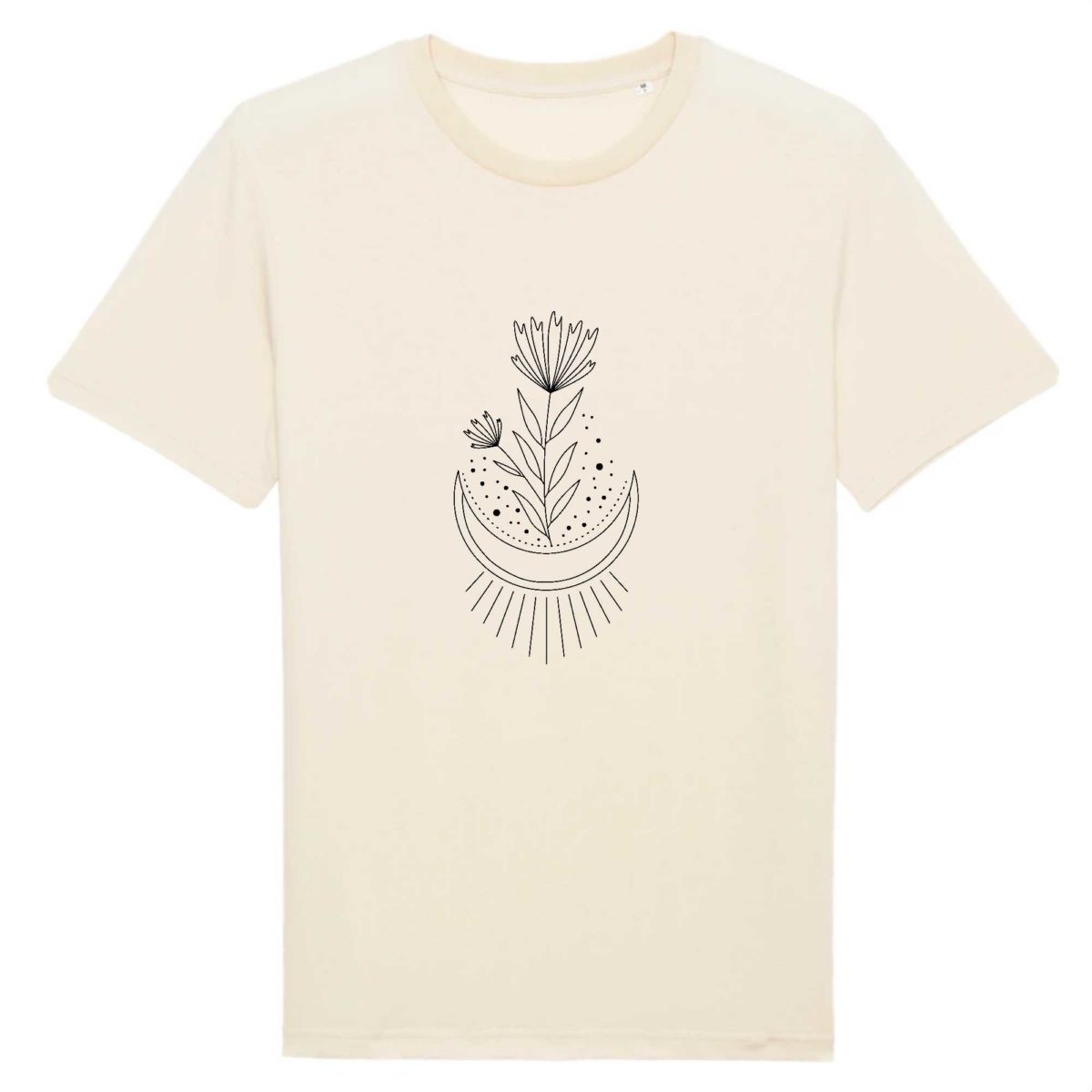 Flower moon / T-shirt Unisexe - Coton BIO