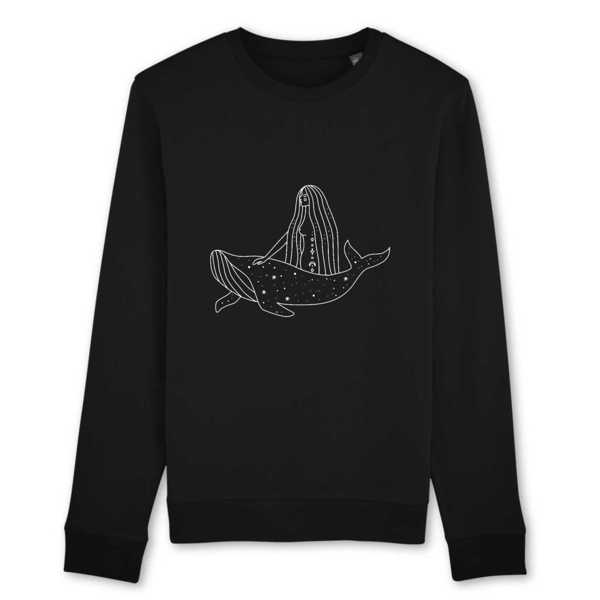 Baleine magique / Sweat Bio Unisexe