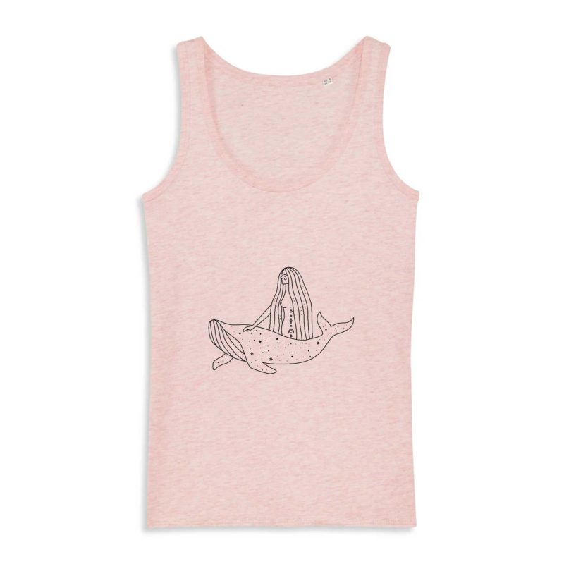 Baleine magique / Du00e9bardeur Femme - Coton BIO