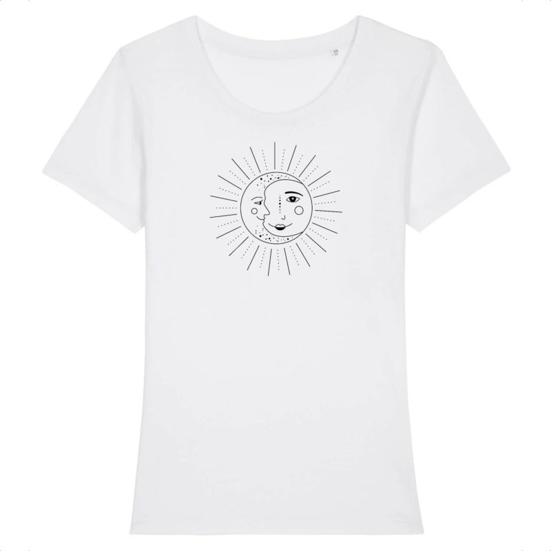 Brillez !T-shirt Femme 100% Coton BIO