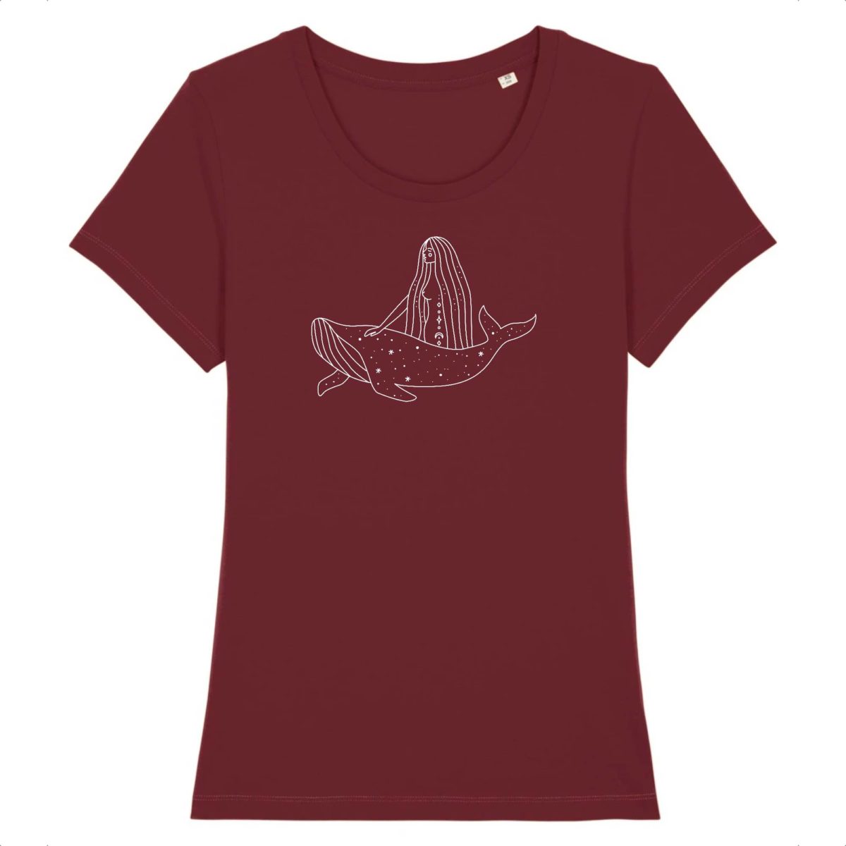 Baleine magiqueT-shirt Femme - Coton BIO