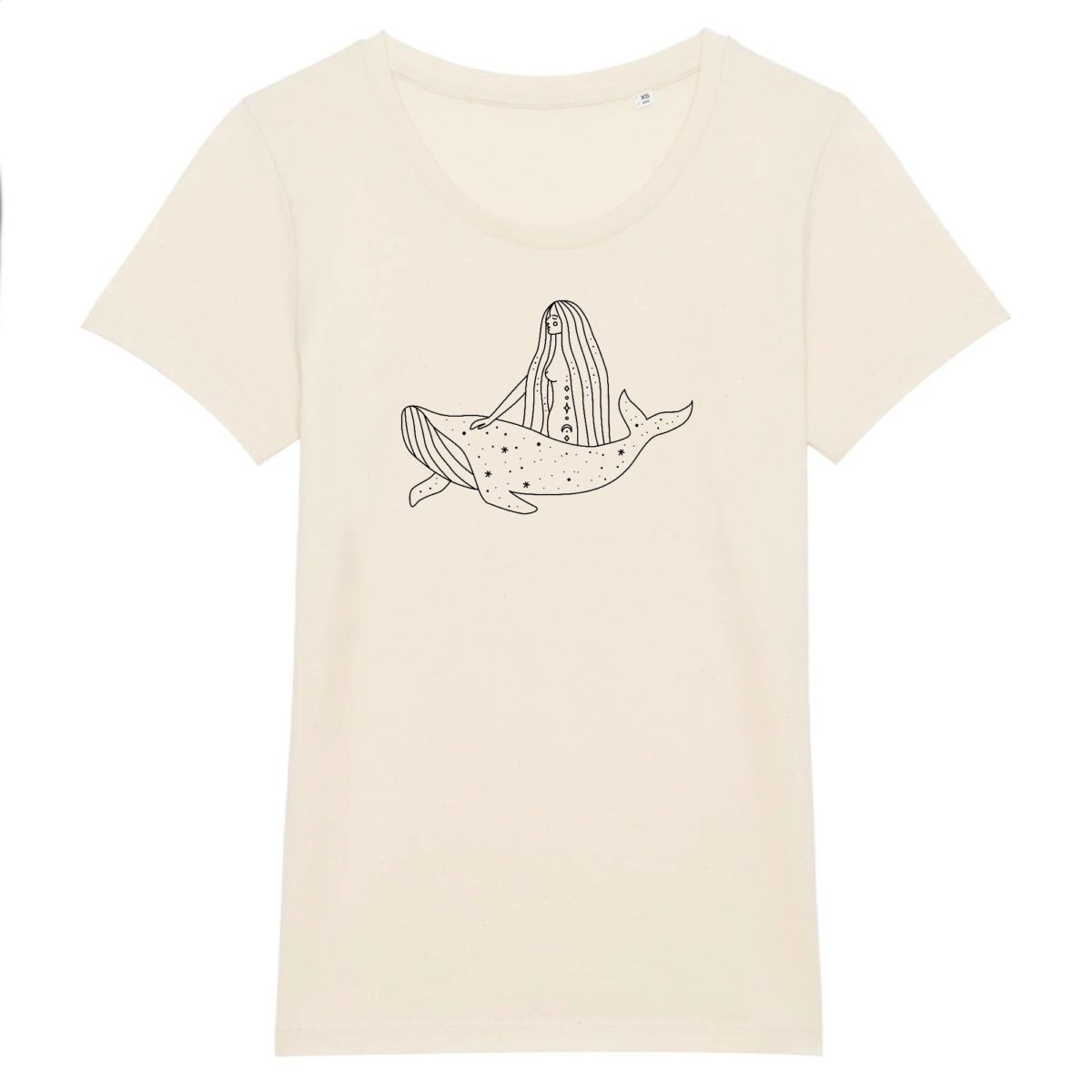 Baleine magiqueT-shirt Femme - Coton BIO