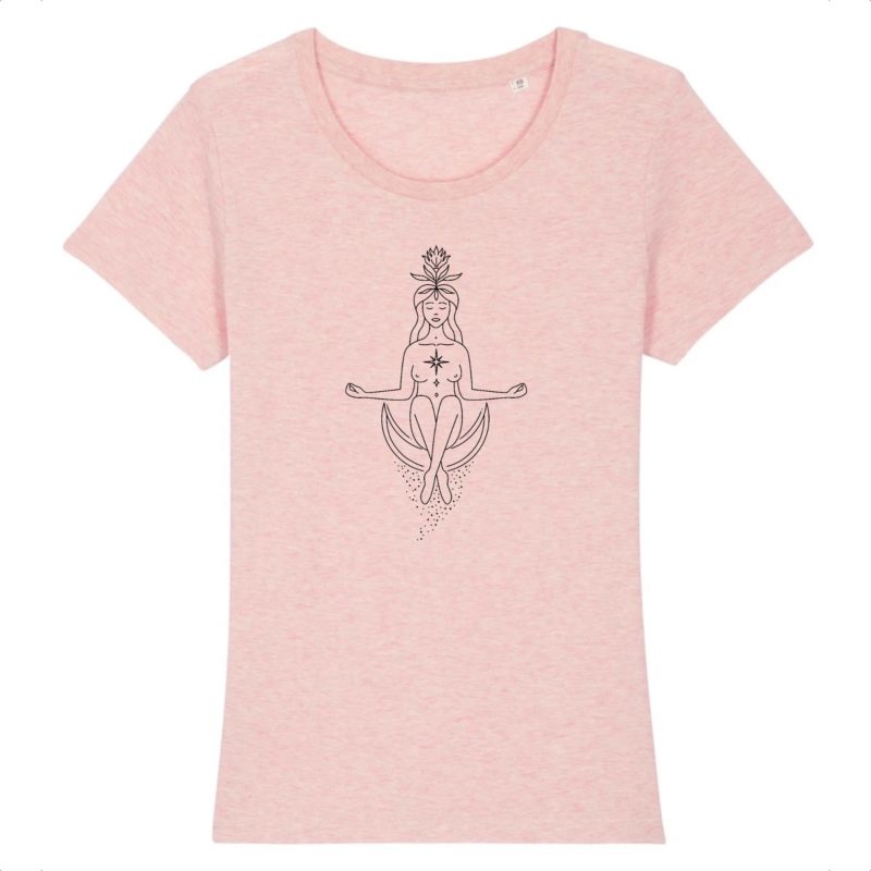 Femme sacréeT-shirt Femme 100% Coton BIO
