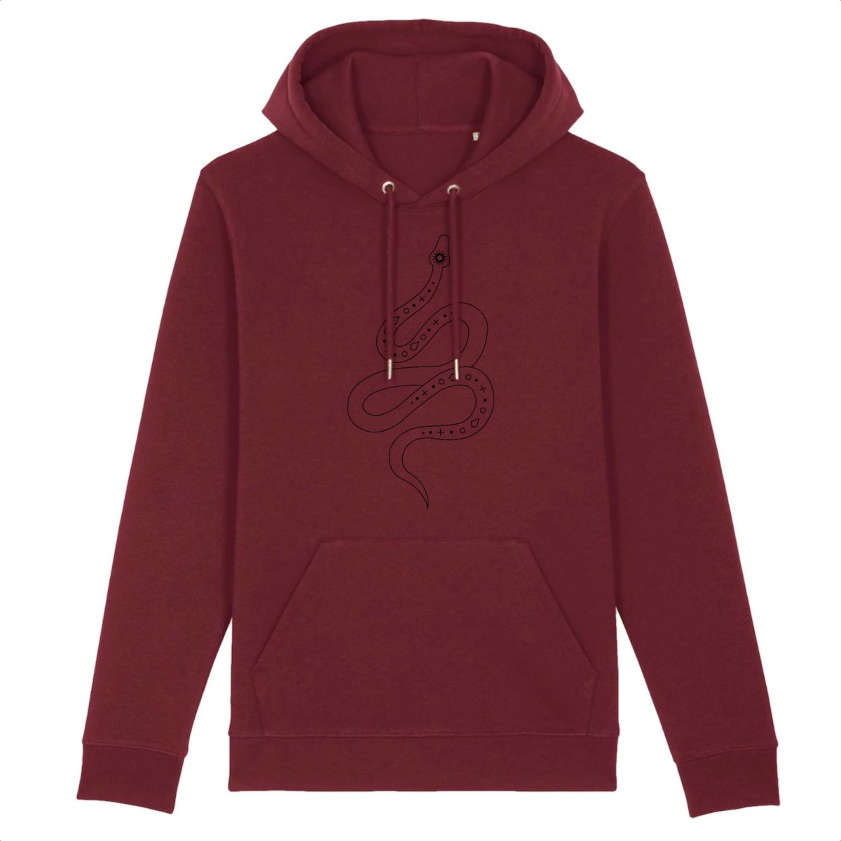 Serpent mystique / Sweat capuche BIO Unisexe