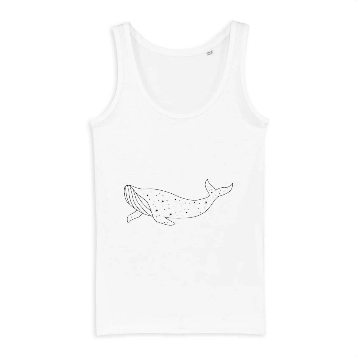 La baleine Top - Femme 100% coton Bio