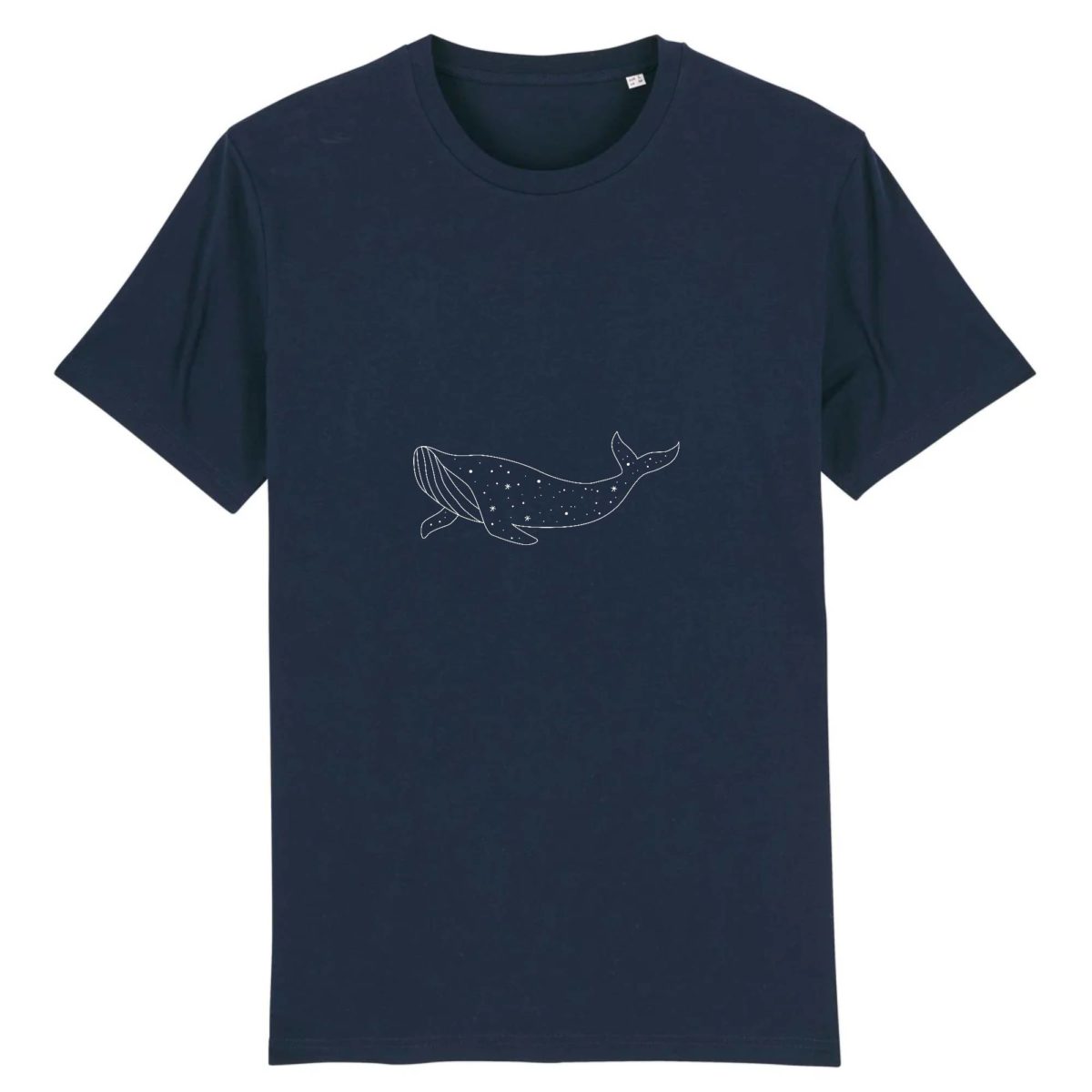 La baleine T-shirt Unisexe - Coton BIO