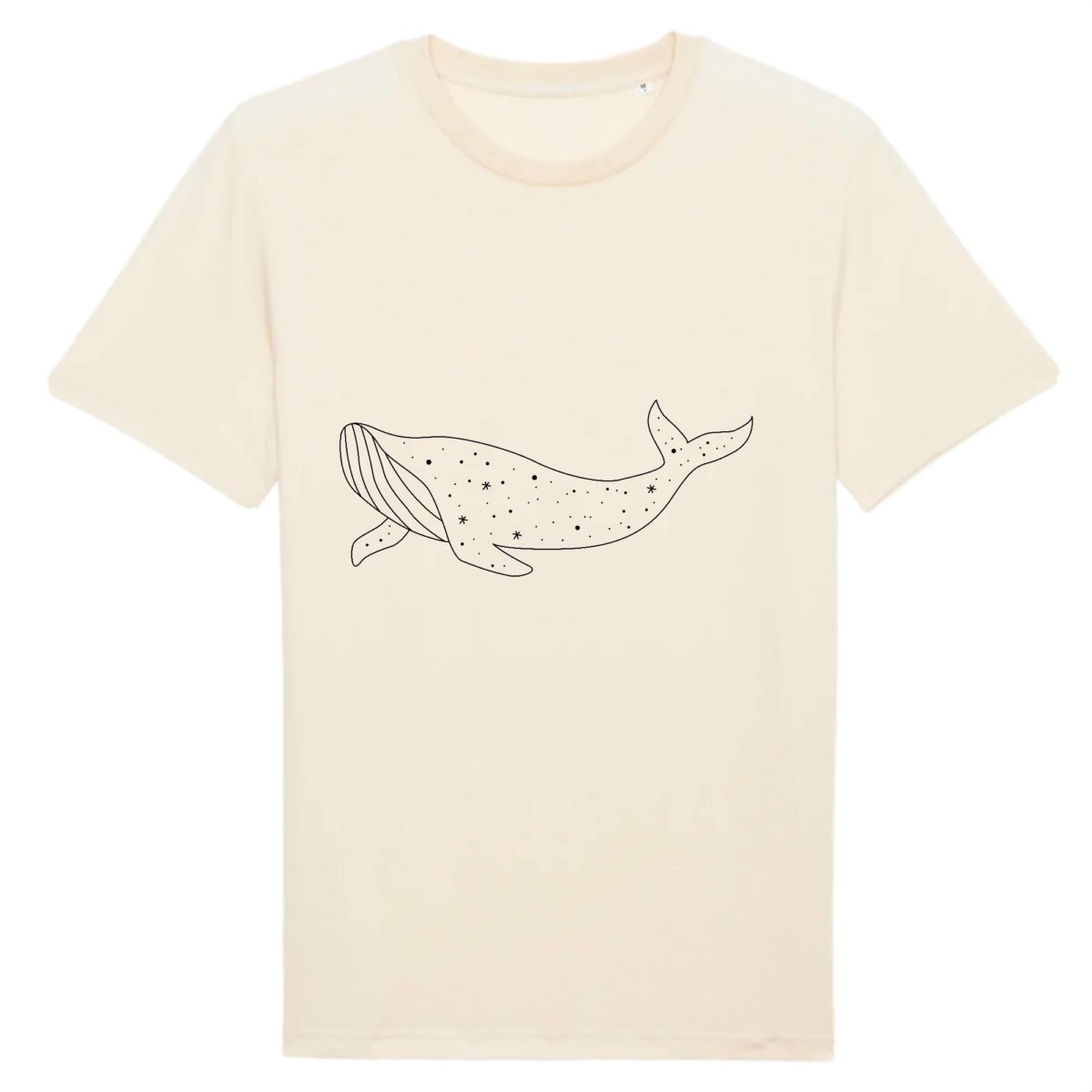 La baleine T-shirt Unisexe - Coton BIO