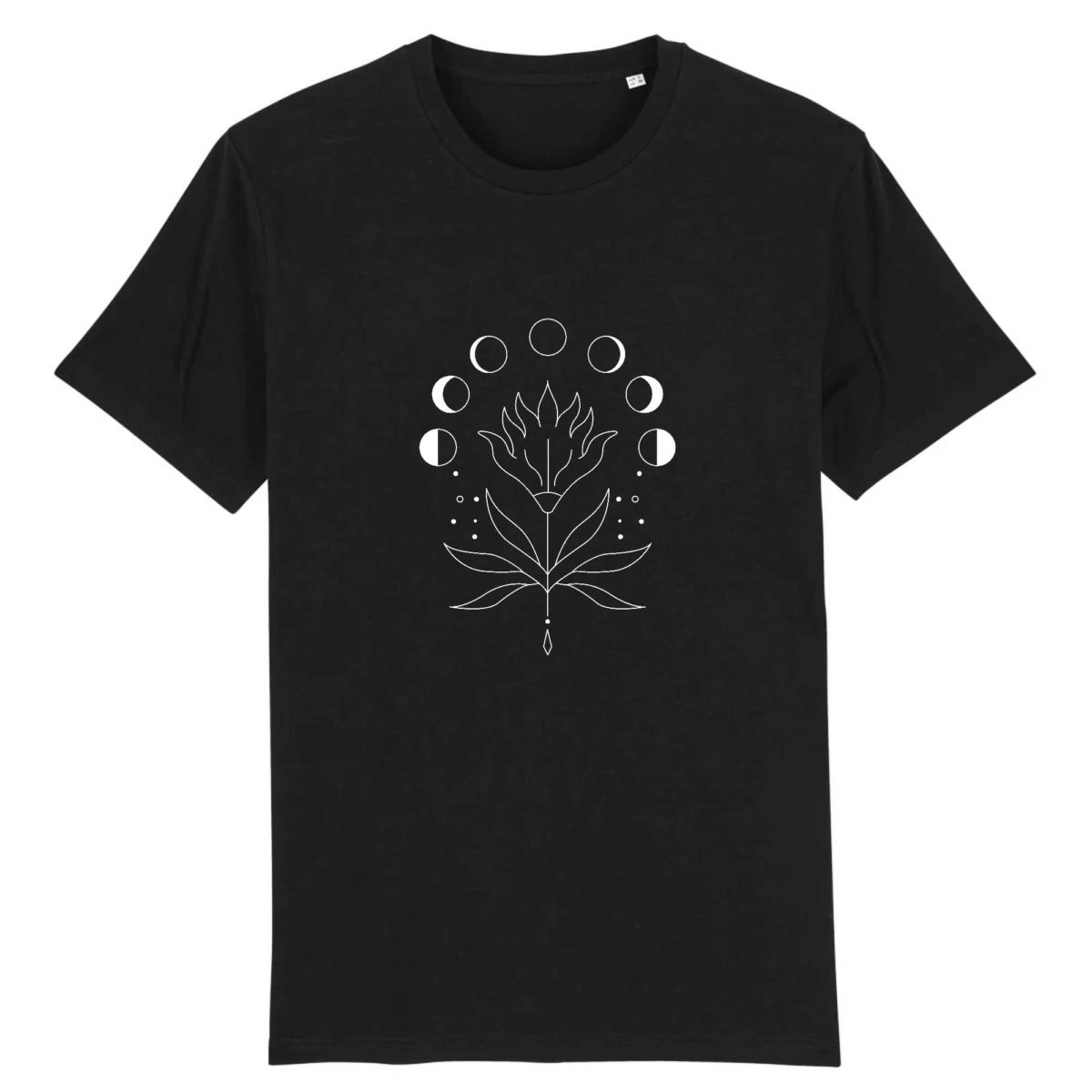 Phase fleurie T-shirt Unisexe – Coton BIO