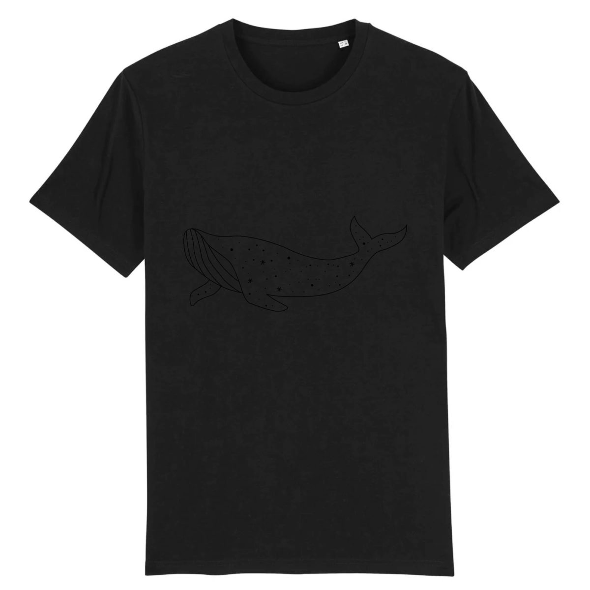 La baleine T-shirt Unisexe - Coton BIO