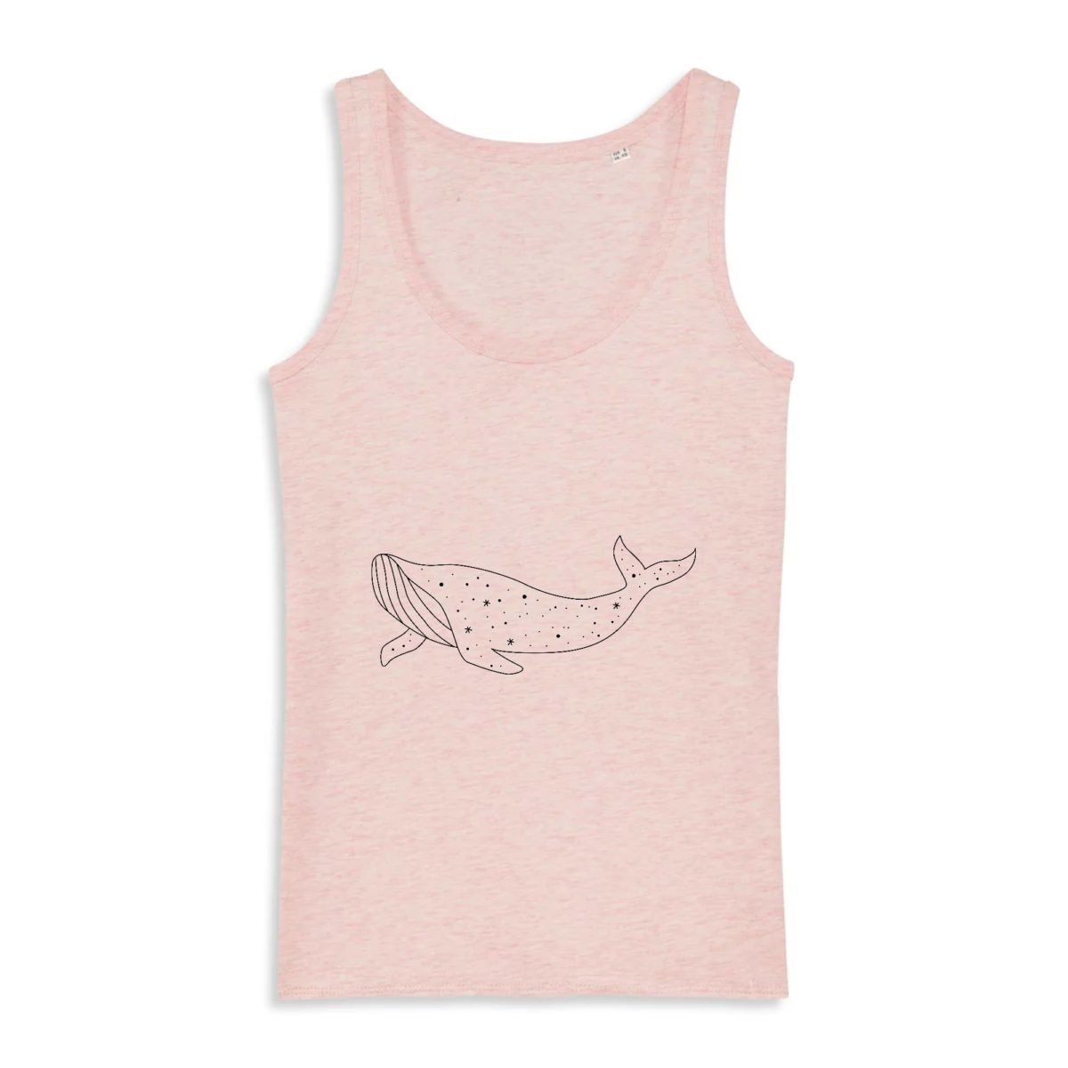 La baleine Top - Femme 100% coton Bio